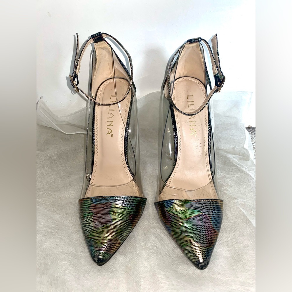 Multi colored heels